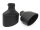 GRAIL Endrohrset | Schwarz | oval | passend für Audi RS6/RS7 (C8)