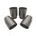 GRAIL Tailpipe Set | Stainless Steel | oval | suitable for BMW M6 E6x