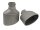 GRAIL Endrohrset | Edelstahl | oval | passend für Audi S3 (8V) Sportback