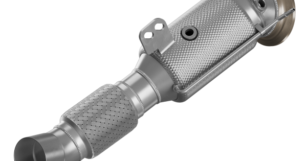 HJS Downpipe für BMW B58 Modelle Ø 89/80 mm mit ECE-Zulassung (90822055)