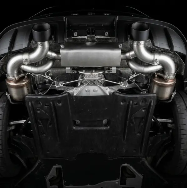 GRAIL Valved Exhaust System | ECE | suitable for Porsche 718 Cayman GT4/GTS