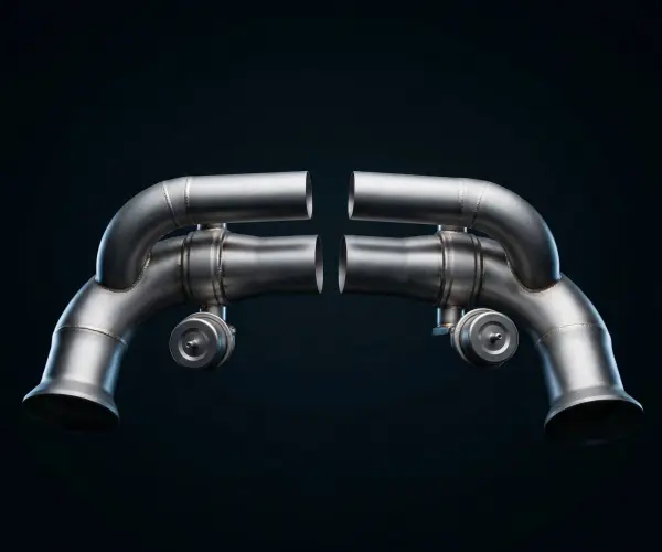 GRAIL Klappenabgasanlage | ECE | passend für Porsche 911 GT3 RS (991.1) Link Pipes