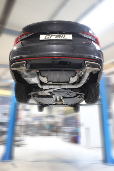 GRAIL Valved Exhaust System | ECE | suitable for Škoda Octavia IV RS NX Combi